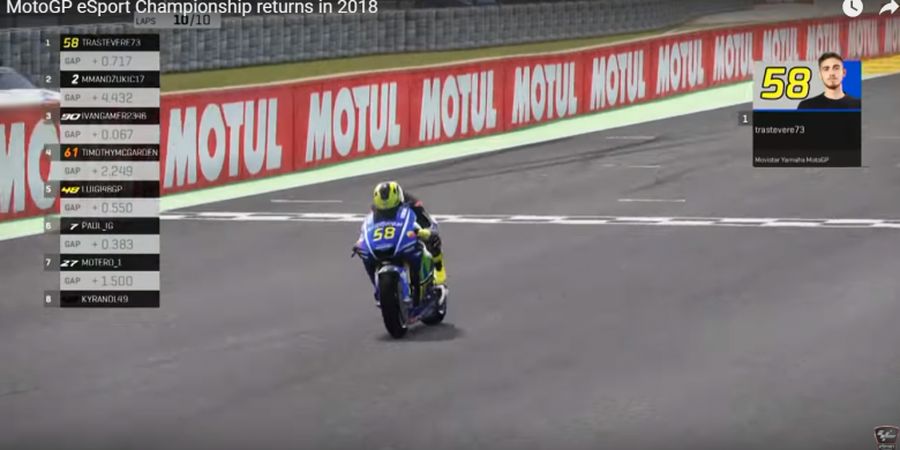 Esports MotoGP 2018 Bakal Sajikan Tontonan Seru dengan Format Baru