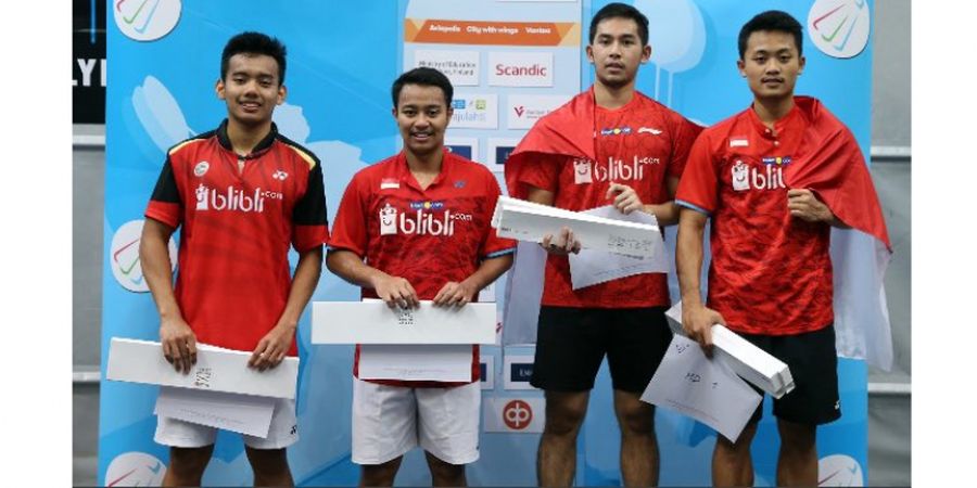 New Zealand Open 2018 - Kampiun Finish Open 2018 Jadi Ganda Putra Indonesia Ke-3 yang Lolos ke Babak Ke-2 Kurang dari 30 Menit