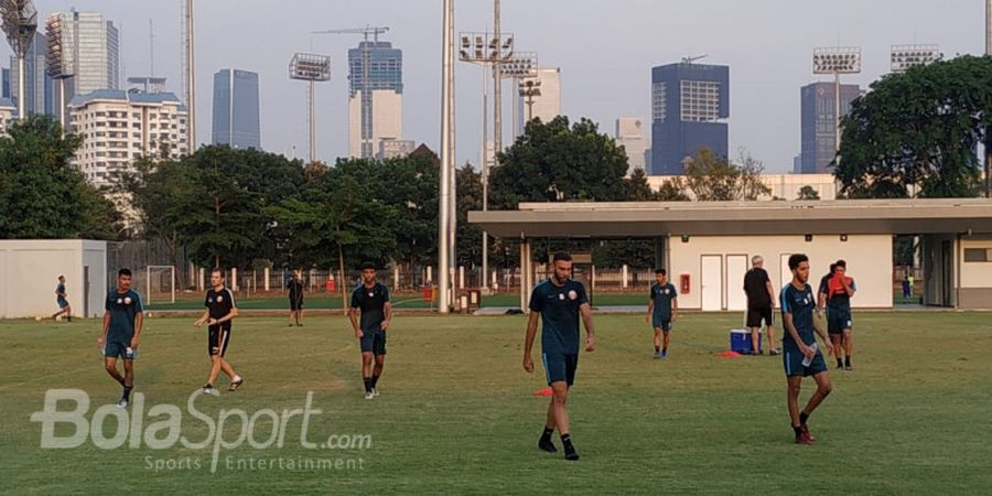 Timnas U-19 Indonesia dan Qatar Latihan Bersebelahan Jelang Duel, Indra Sjafri Santai