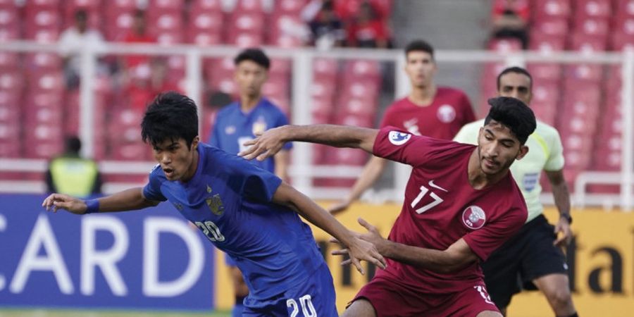 Piala Asia U-19 2018 - Perempat Final Pertama Antara Qatar Vs Thailand Tanpa Pemenang pada Waktu Normal Laga