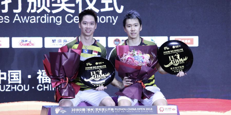 Marcus/Kevin Akan Evaluasi Hasil Fuzhou China Open 2018