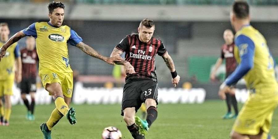 Permalukan Chievo di Kandangnya, AC Milan Naik Peringkat