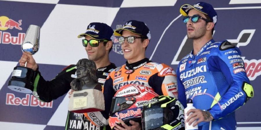 Kesalahan Fatal Ini Tidak Halangi Andrea Iannone untuk Amankan Podium MotoGP Spanyol