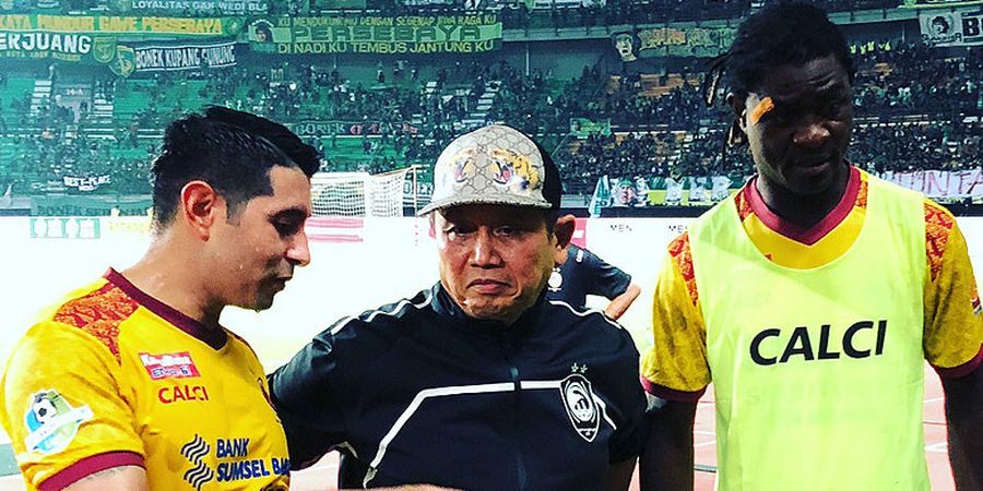 Performa Merosot, Manajer Sriwijaya FC Santai Menghadapi Tekanan