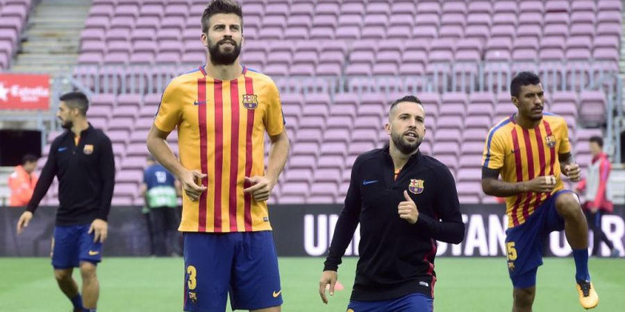 GALERI FOTO - Sendu di Camp Nou, 11 Momen Haru Barcelona Vs Las Palmas Tanpa Penonton