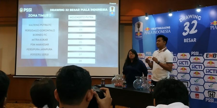 Hasil Drawing Babak 32 Besar Piala Indonesia, Persija Hadapi Tim Liga 3, Persib ke Wamena