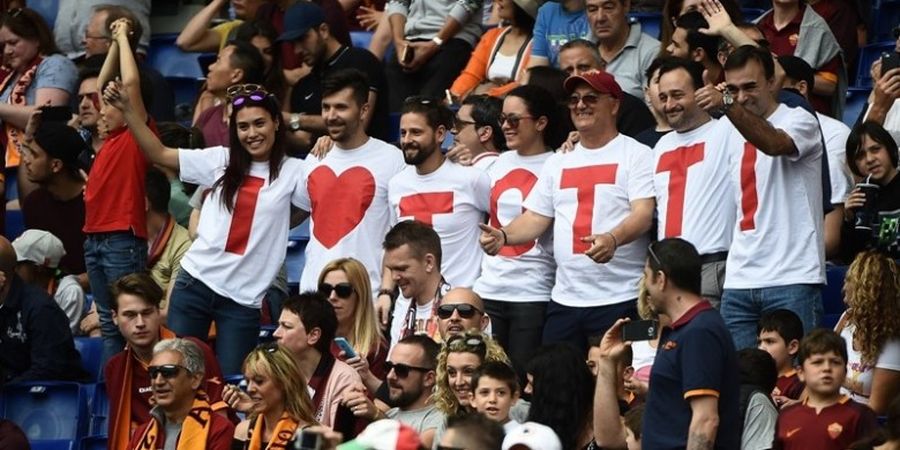 Rekor Baru Totti dan Radja Nainggolan Meriahkan Kemenangan AS Roma