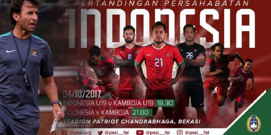 Indonesia vs Kamboja - Panggil Skuat Lebih Segar, Inilah Rataan Usia Pemain Timnas Indonesia 