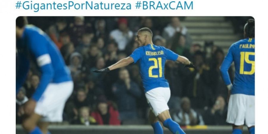 Hasil Brasil Vs Kamerun - Neymar Serahkan Ban Kapten, Tim Samba Menang