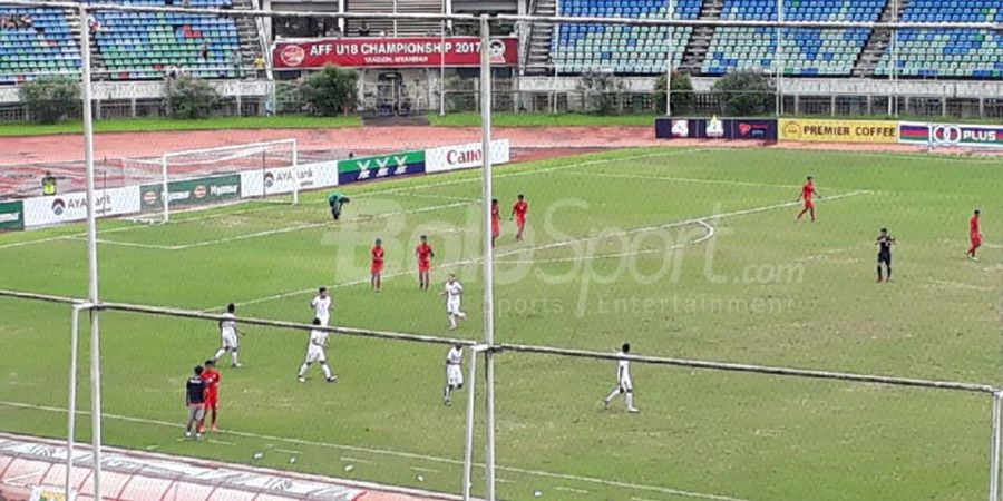 Rafli Bawa Timnas U-19 Unggul 4-0 atas Myanmar