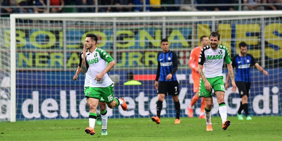 Hasil Inter Milan Vs Sassuolo - Mauro Icardi Mandul, 2 Gol Tim Tamu Permalukan La Beneamata di Kandang Sendiri