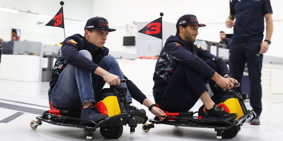 Bos Red Bull Racing Curiga Daniel Ricciardo Pindah ke Renault karena Enggan Dibayangi Max Verstappen