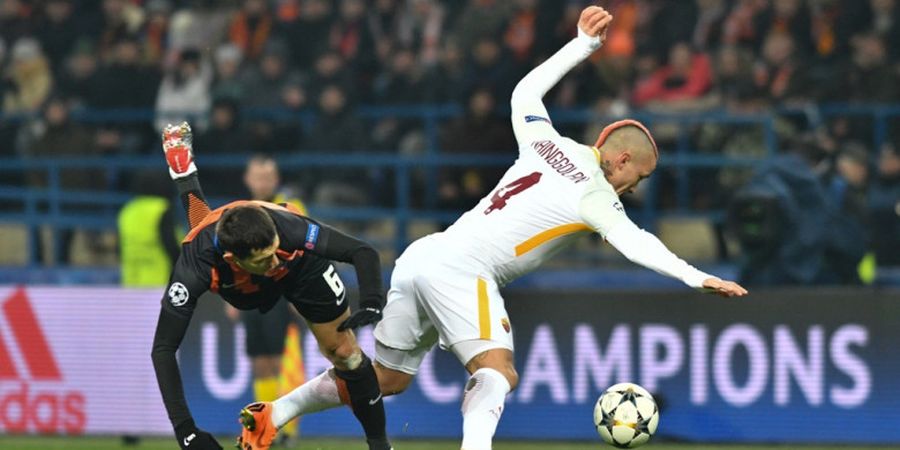 Shakhtar Donetsk Vs AS Roma - Terus Menggempur, I Giallorossi Unggul 1-0