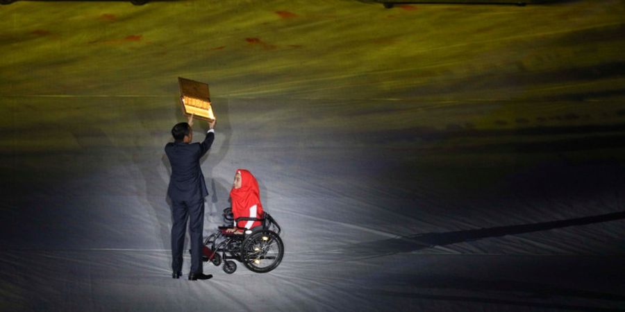 Dihampiri Jokowi di Pembukaan Asian Para Games, Bulan Masih Punya Impian Khusus