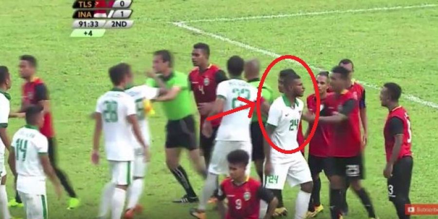 Indonesia vs Timor Leste - Memalukan, Ini 6 Keganasan yang Dilakukan Pemain Timor Leste pada Timnas U-22 Indonesia