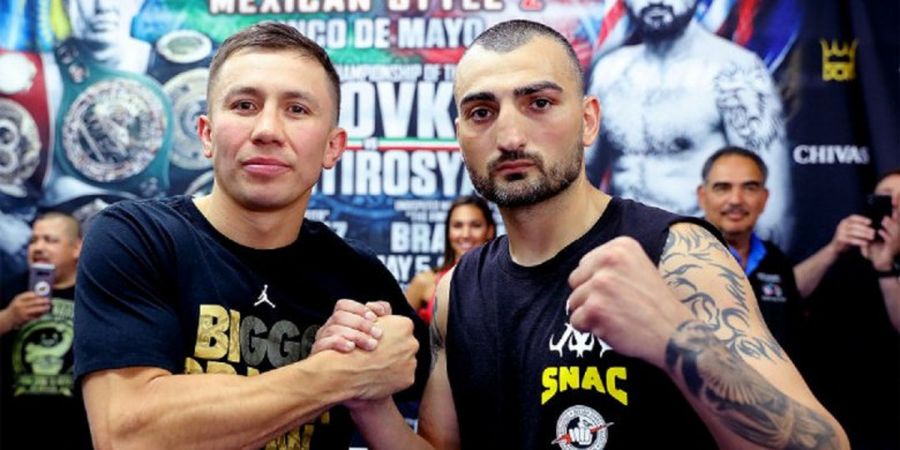 Kalah KO di Ronde Kedua, Vanes Martirosyan Merasa Tinjuan Gennady Golovkin Seperti Hantaman Kereta Api