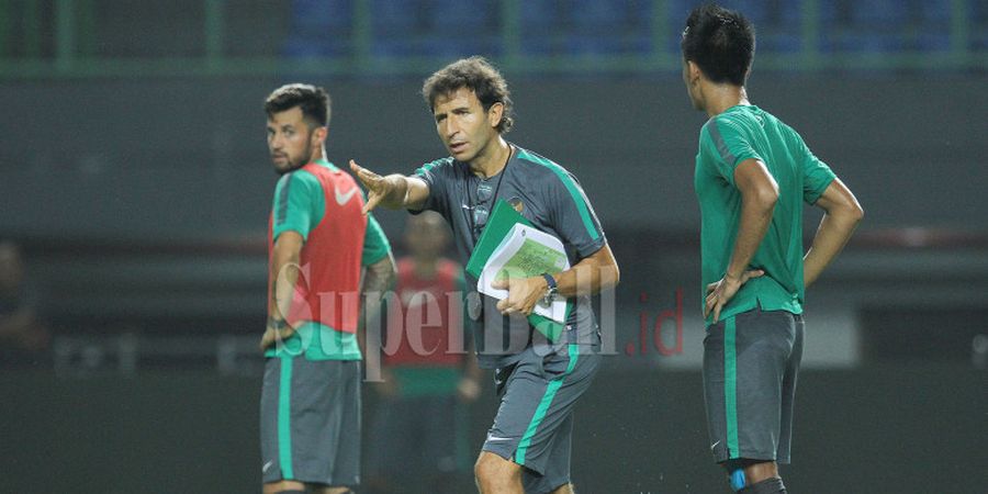 Indonesia Vs Kamboja -  Luis Milla Sudah Siap dengan Pertandingan Malam Ini