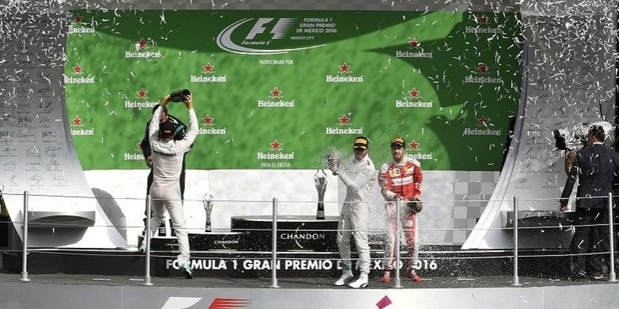 Klasemen Sementara Formula 1 2016 Setelah GP Meksiko