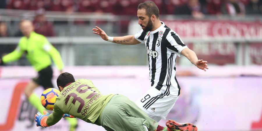 Torino Vs Juventus - Babak Pertama, Higuain Cedera, Nyonya Tua Unggul Sementara
