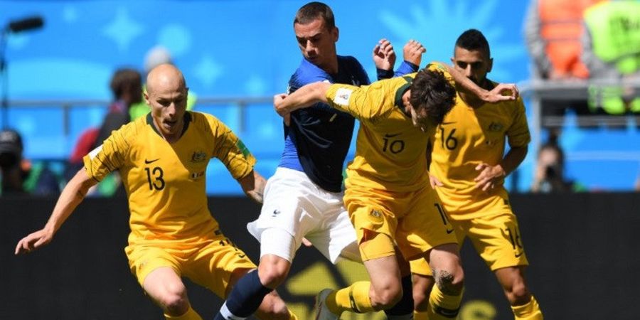 Prancis Vs Australia - Socceroos Tahan Antoine Griezmann dkk Tanpa Gol di Babak Pertama