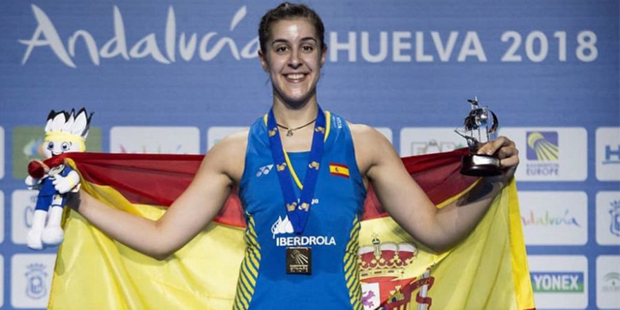 Carolina Marin Sukses Lanjutkan Dominasi di Benua Biru Usai Memenangkan Kejuaraan Eropa 2018