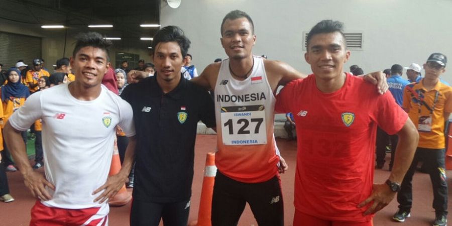 Atletik Sumbang Medali Perak dari Nomor Estafet Putra