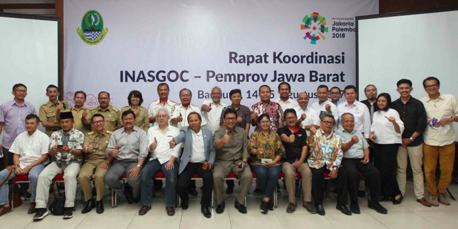 INASGOC Pastikan Jawa Barat Akan Dukung Pelaksanaan Asian Games 2018