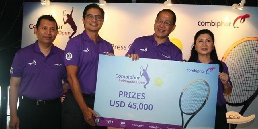 Turnamen Internasional Combiphar Tenis Open Sediakan Total Hadiah 45 Ribu Dollar