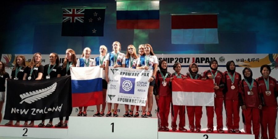 Tim Arung Jeram Indonesia Bawa Pulang 1 Emas dan 3 Perak dari Kejuaraan Dunia di Jepang