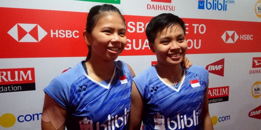 Indonesia Masters 2018 - Tampil Cemerlang, Greysia Polii/Apriyani Rahayu Hanya Butuh 2 Gim untuk Taklukkan Ganda Putri Korea Selatan