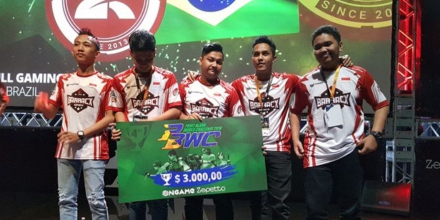 Tim Indonesia Finis Posisi 4 pada Point Blank World Championship di Brasil