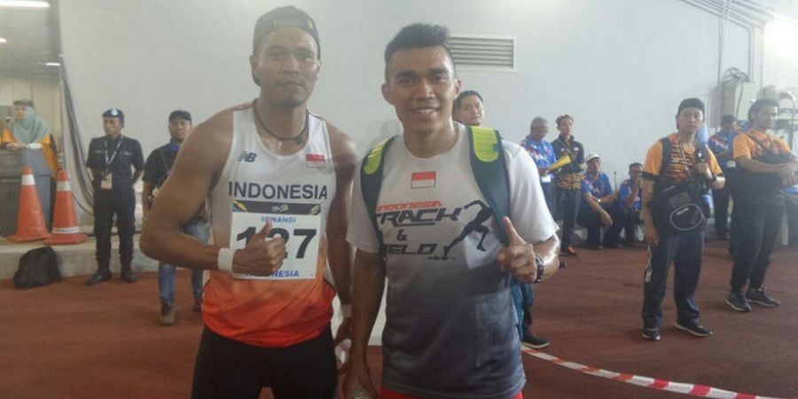 Yaspi dan Iswandi Gagal Raih Medali pada Nomor Lari 100 Meter