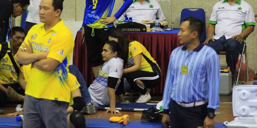 Proliga 2018 - Aprilia Manganang Cedera, BJB Tumbang