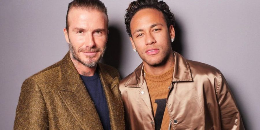 Waduh! Bertemu David Beckham di Paris Fashion Week, Gaya Rambut Neymar Dibilang Aneh