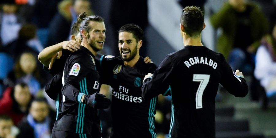 Celta Vigo Vs Real Madrid - Gareth Bale Mengamuk, Kemenangan Cristiano Ronaldo Dkk Lenyap