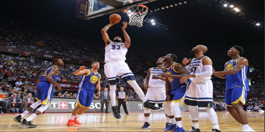 NBA Preseason - Golden State Warriors Telan Kekalahan di China
