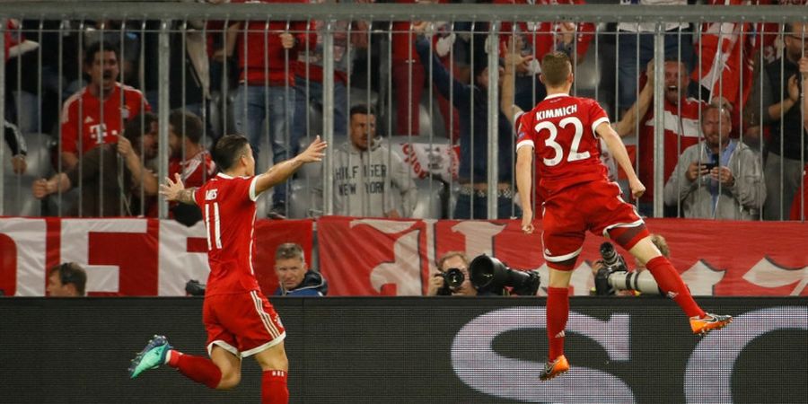 Bayern Muenchen Vs Real Madrid - Laga Keras dan Memakan Korban, Babak Pertama Imbang 1-1