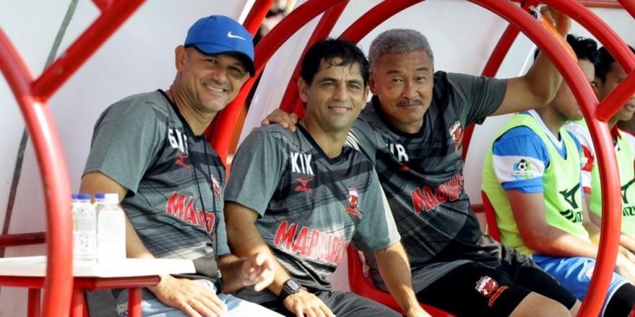 Madura United Latihan Perdana Tanpa Gomes de Oliviera