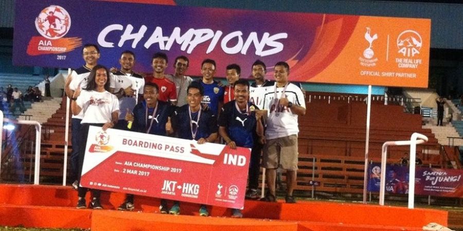 Tim Sepak Bola Mini Indonesia Siap Tempur di Hong Kong