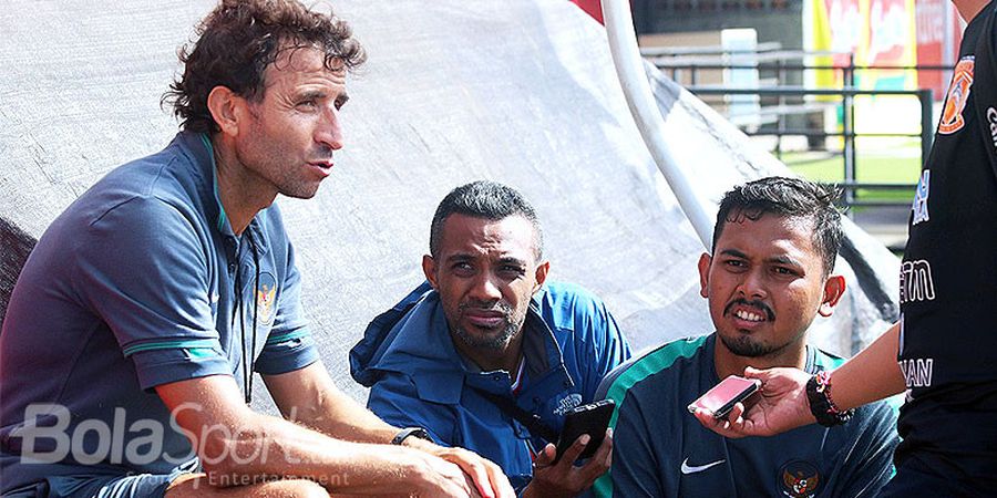 Beto Ungkap Isi Ceramah Luis Milla di Sesi Latihan Timnas U-23 Indonesia Usai Dikalahkan Palestina