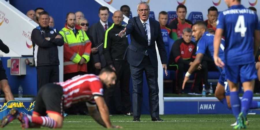 Diimbangi Soton, Ranieri Sebut Leicester Beruntung Mendapat Poin