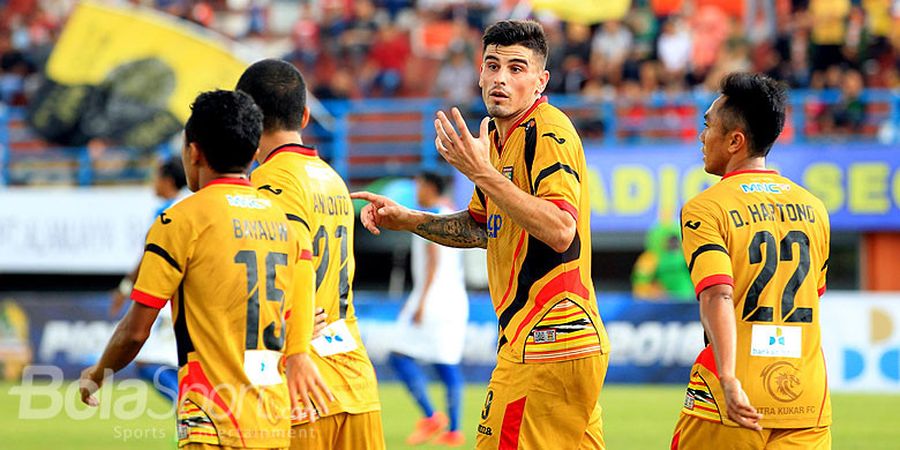 Mitra Kukar Sukses Benamkan Sriwijaya FC Tiga Gol Tanpa Balas