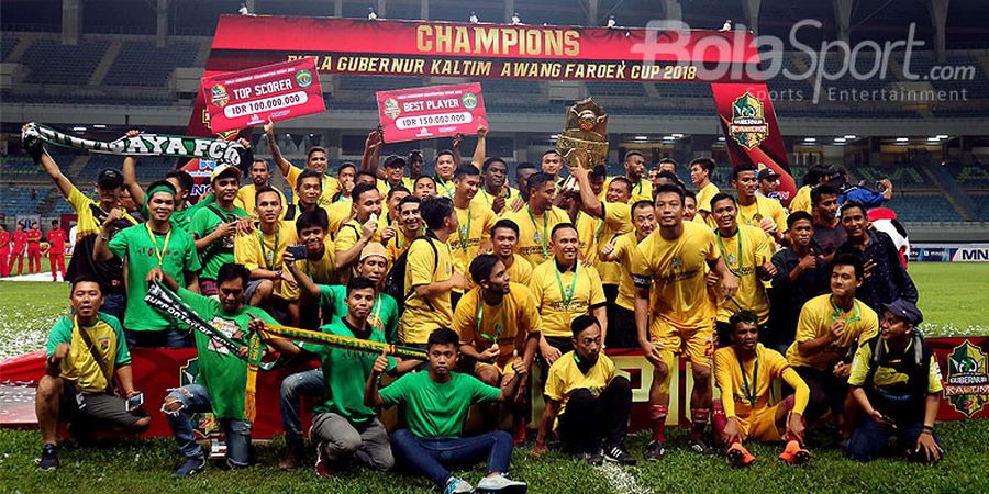 Borong 3 Piala di PGK 2018, Sriwijaya FC Untung Besar