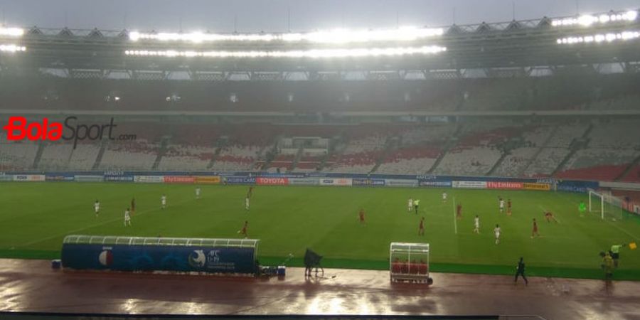 Piala Asia U-19 - Timnas U-19 Qatar Kritik Kondisi Lapangan SUGBK