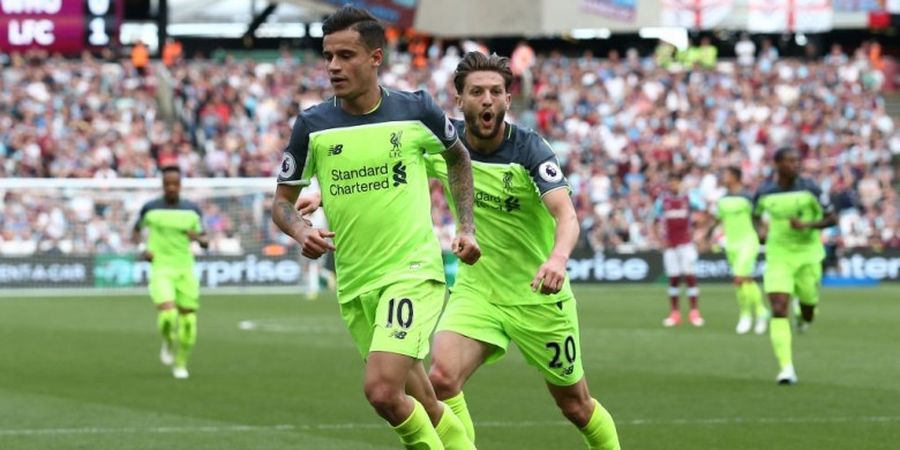 Coutinho Gemilang, Liverpool Akhiri Rekor Buruk Kontra West Ham