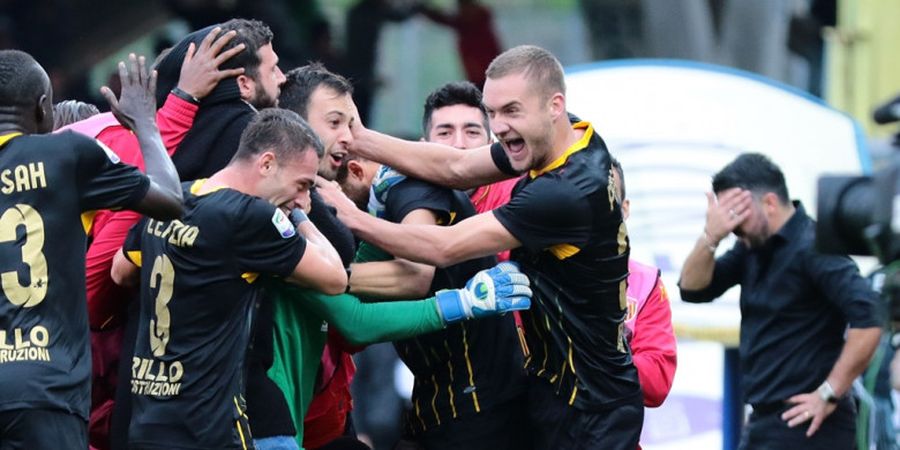 Tahan Imbang AC Milan, Kiper Benevento Langsung Merasa Setara dengan Tim Liga Italia Lain