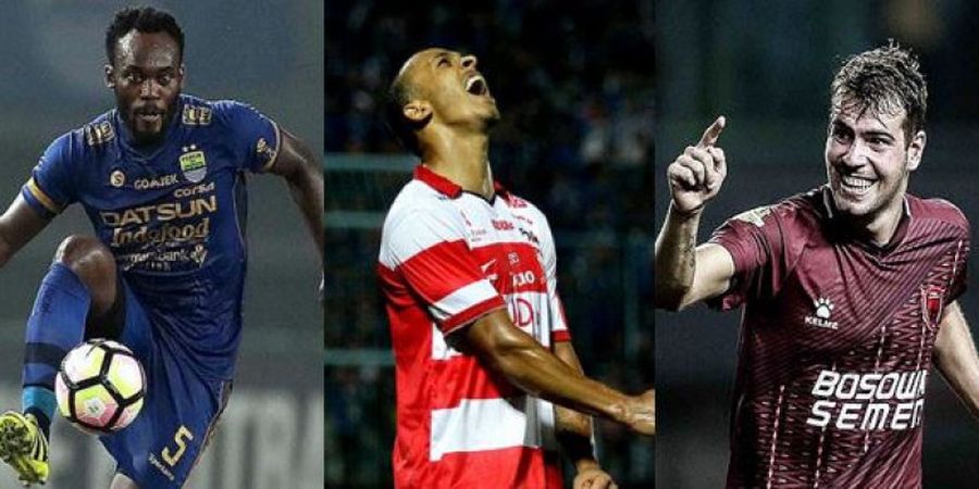 Dari Terdepak, Cedera, sampai Banting Setir, Ini Kabar 15 Marquee Player Liga 1 2017