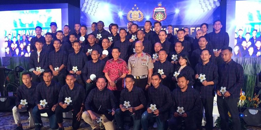 Bhayangkara FC Gelar Syukuran Finis di Posisi Ketiga Liga 1 2018