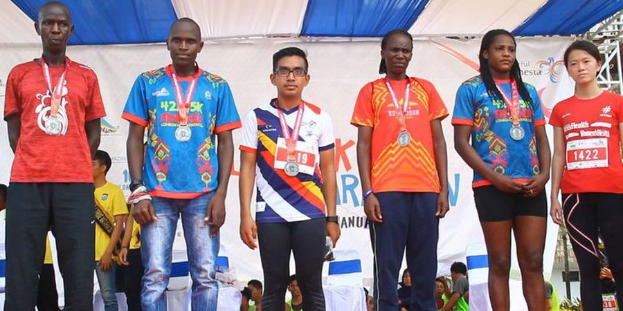 Kacau! Lomba Lari Lombok Marathon Berakhir Tanpa Medali Para Jawara