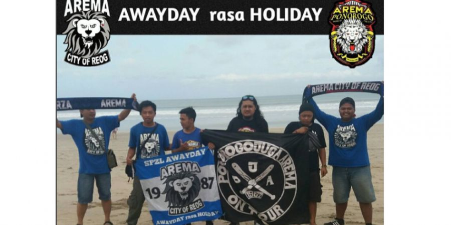 Cerita Perjalanan Aremania asal Ponorogo saat Away ke Bali yang Sempat Diteror Suporter Tetangga